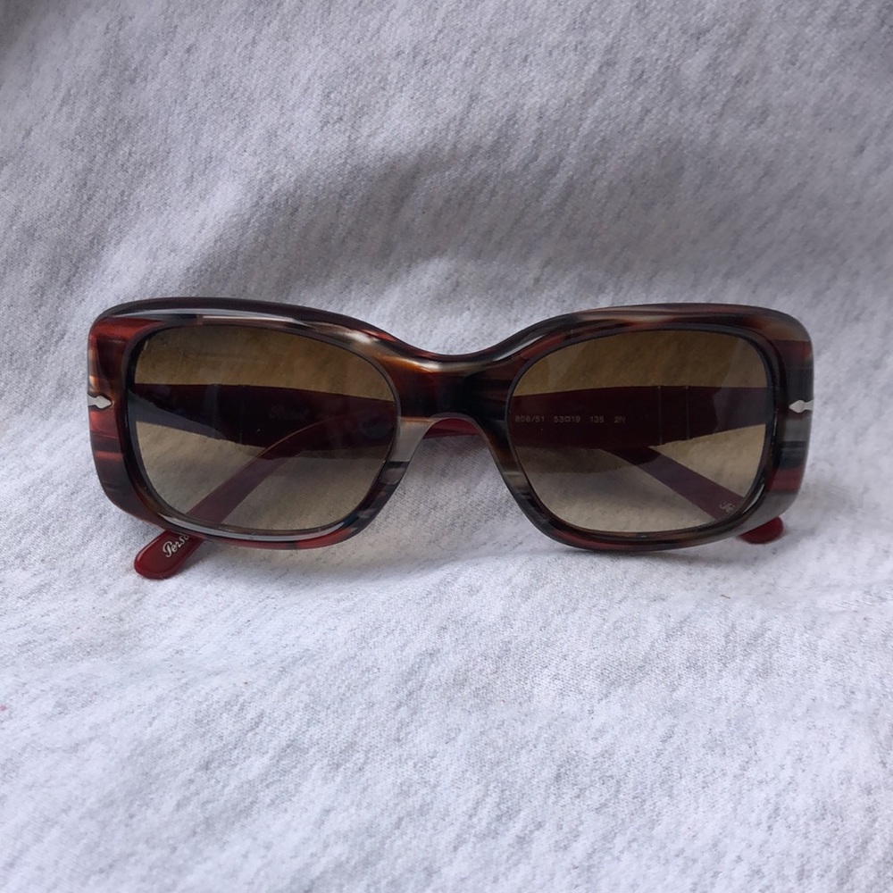 Persol red sunglasses